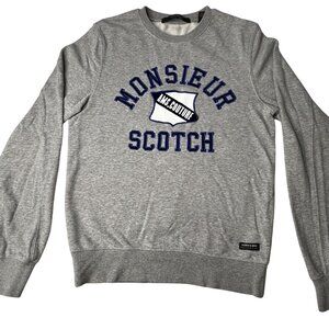 Scotch & Soda "Amsterdam Couture Sweatshirt Small  "Monsieur AMS Couture Scotch"